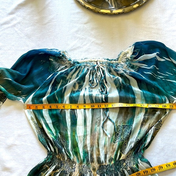 MUSHKA BY SIENNA ROSE COLORFUL BLOUSE - Picture 8 of 9